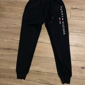 Tommy Hilfiger Navy Joggers with Logo
